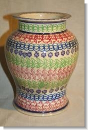 RARE BELL POTTERY SPONGEWARE JAR