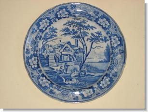 DAVENPORT PLATE, c.1820