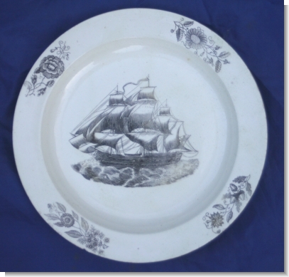 LIVERPOOL ? SHIP  PLATE