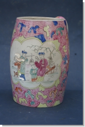 NORTHEAST POTTERY MUG c.1780