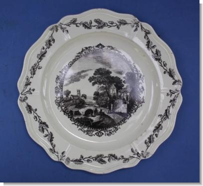 WEDGWOOD CREAMWARE PLATE c.1780