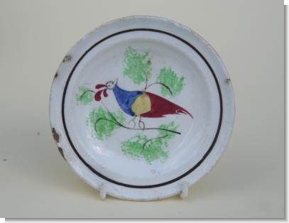 MINIATURE PEAFOWL PLATE