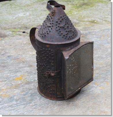 Mid 19th CENTURY TIN LANTERN