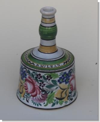 PEARLWARE MALLET DECANTER / WHISKEY BOTTLE Scottish