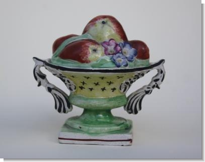 RARE & UNUSUAL BASKET OF FRUIT, c.1810