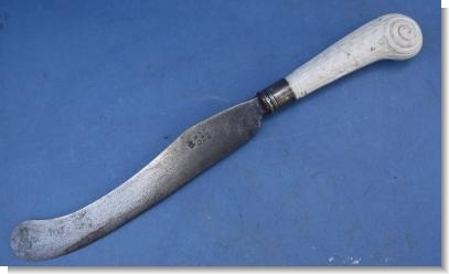 RARE SALTGLAZE KNIFE HANDLE