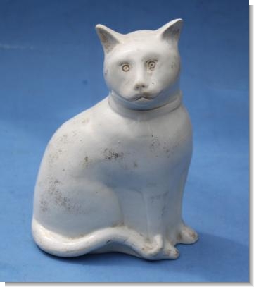 LARGE STAFFORDSHIRE CAT, c.1880