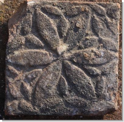 14th Century MEDIEVAL TILE att.The BAWSEY KILN KINGS LYN.