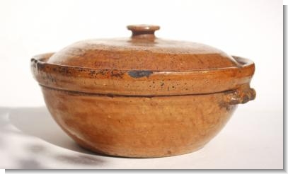 VERWOOD CASSEROLE POT c.1900