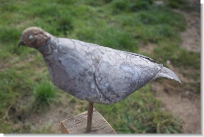 SHEET ALUMINIUM DECOY PIGEON