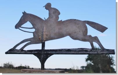 JOCKEY WEATHER VANE 