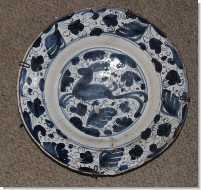 TERUEL HARE DISH, circa 1680