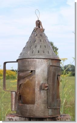 LARGE HORN LANTERN.