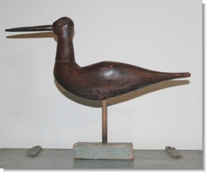 VINTAGE FRENCH SHORE BIRD DECOY