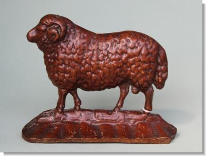 RAM DOOR STOP c.1890