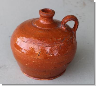 SUSSEX FLASK, Mid 19th Century