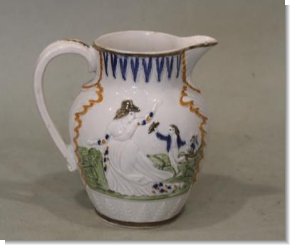 SAILORS RETURN & FAREWELL JUG, c.1790.