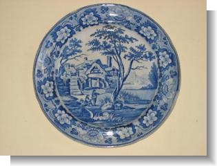 DAVENPORT PLATE, c.1820