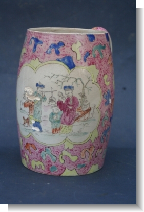 NORTHEAST POTTERY MUG c.1780