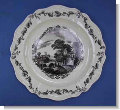 WEDGWOOD CREAMWARE PLATE c.1780