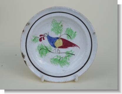 MINIATURE PEAFOWL PLATE