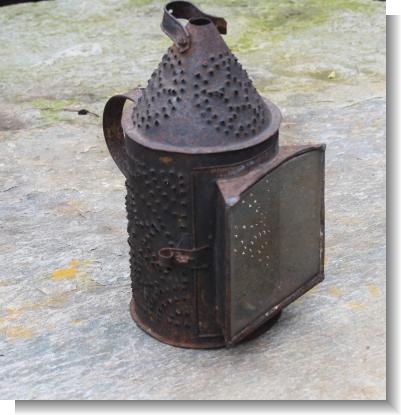 Mid 19th CENTURY TIN LANTERN