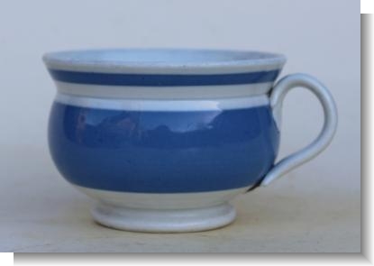 Blue Slip decorated BROTH BOWL c.1820