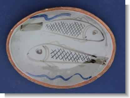 MICHAEL CARDEW FISH DISH c.1960s