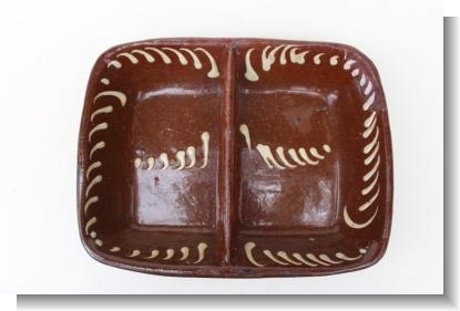 SLIPWARE BAKING DISH, Prov.Mary Wondrausch (OBE) Collection