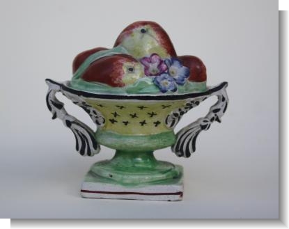 RARE & UNUSUAL BASKET OF FRUIT, c.1810