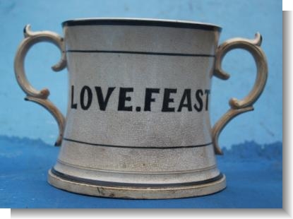 LOVE.FEAST MUG,  MAUNBY c.1860.