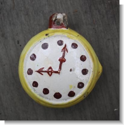 RARE STAFFORDSHIRE POCKET WATCH.