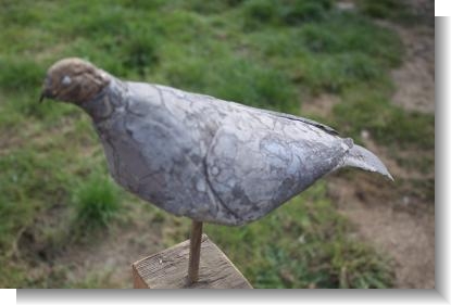 SHEET ALUMINIUM DECOY PIGEON