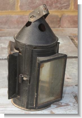 19th Century TIN CANDLE LANTERN