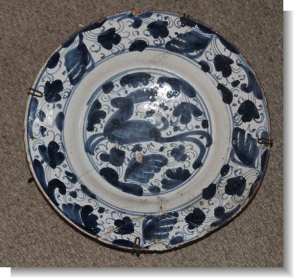 TERUEL HARE DISH, circa 1680