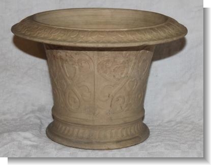 CANEWARE FLOWER POT.