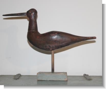 VINTAGE FRENCH SHORE BIRD DECOY