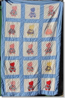 AMERICAN "CHILD" quilt C.1940