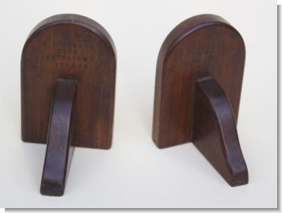 RARE PAIR OF BOOK ENDS