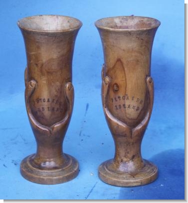 PAIR OF FRIENDSHIP VASES. c.1930's