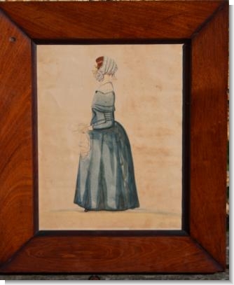 Miss MARY ROSE JOHNSON 1810 signed