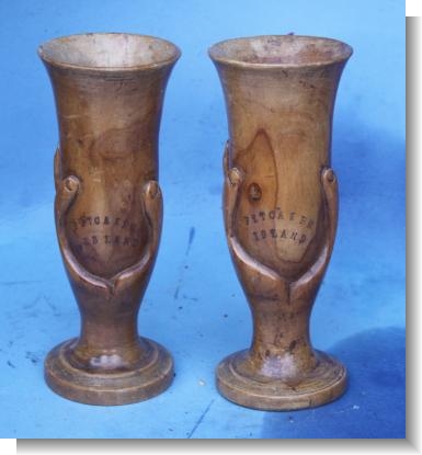 PAIR OF FRIENDSHIP VASES. c.1930's