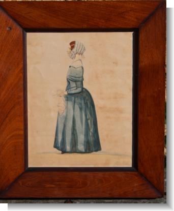 Miss MARY ROSE JOHNSON 1810 signed